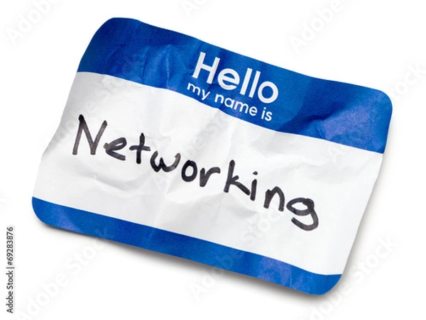 Fototapeta Hello Name Tag