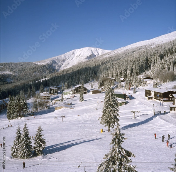 Fototapeta horni misecky