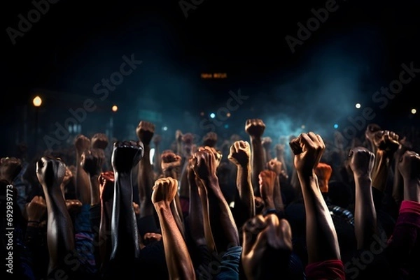 Obraz Powerful Protest Visuals