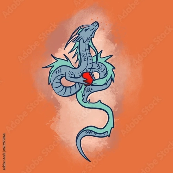 Fototapeta DRAGON