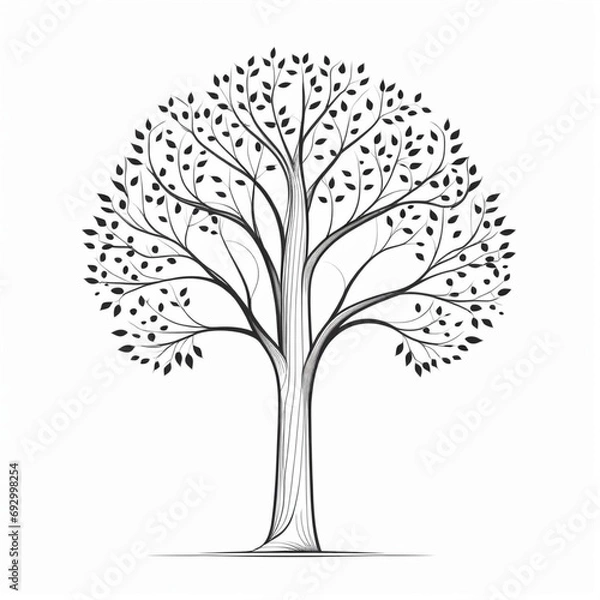 Obraz silhouette vector