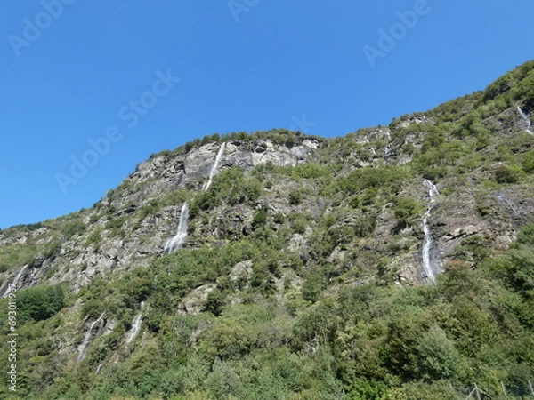 Obraz Montagne et eau