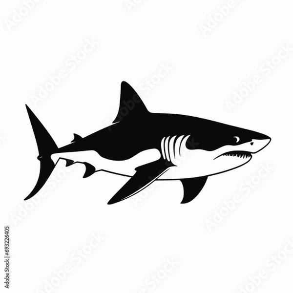 Obraz shark illustration