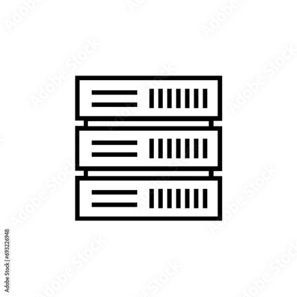 Fototapeta Server