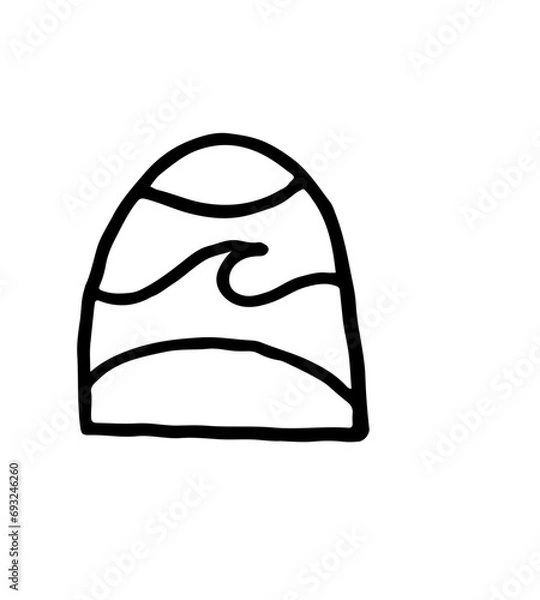 Obraz imaginative ocean wave lightbulb and mirror