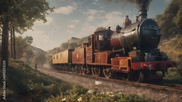 Obraz Vintage Landscape Background Very Cool