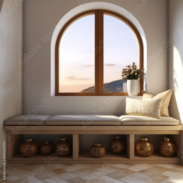 Obraz Window Seat Design. Minimalistic Designs