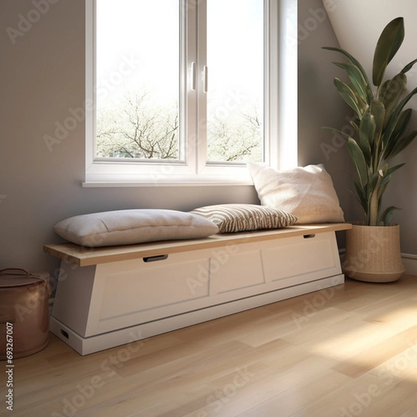 Obraz Window Seat Design. Minimalistic Designs