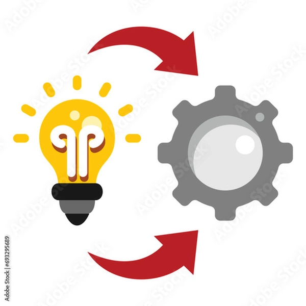 Obraz Implementation Icon