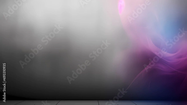 Obraz Purple Smoky Aesthetic Background. Vector Illustration