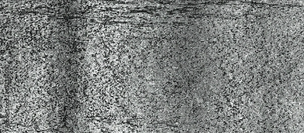 Obraz White noise texture on TV screen