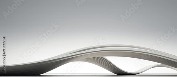 Fototapeta Structure with curvature.