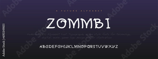 Fototapeta Elegant alphabet letters font and number. Classic Lettering Minimal Fashion Designs. Typography modern serif fonts and numbers. vector illustration