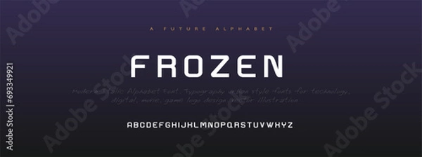 Fototapeta Modern alphabet letters font and number. Classic Lettering Minimal Fashion Designs. Typography modern serif fonts regular decorative vintage concept. vector illustration