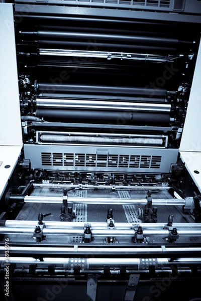 Obraz Print industry - Offset Printing Machine