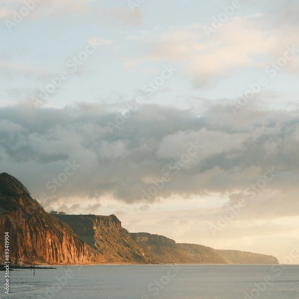 Fototapeta Coast and Cloud