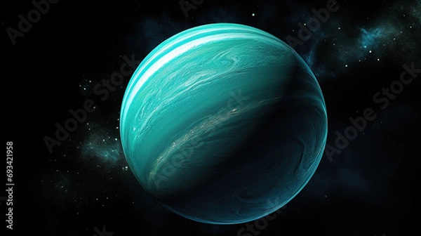 Fototapeta Neptune, planet Neptune, generative ai