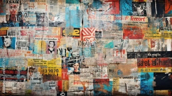 Obraz graffiti on the wall