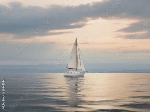 Obraz sailboat on the sea