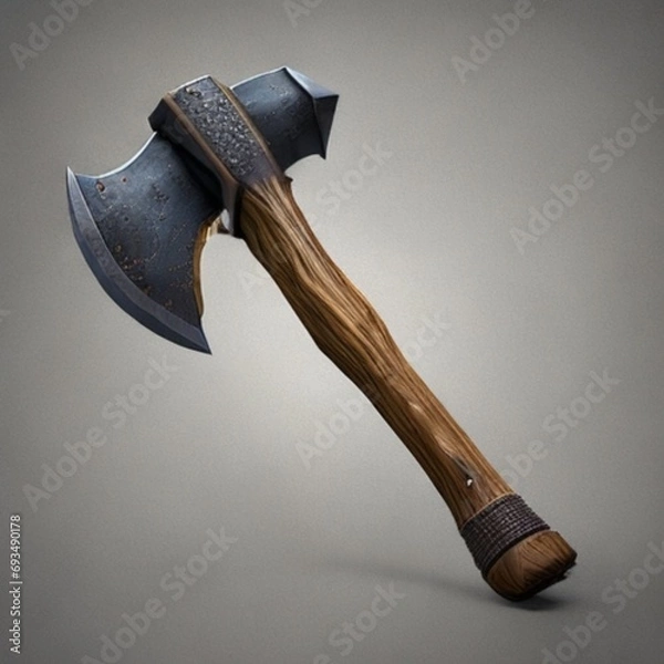 Obraz axe in the stump