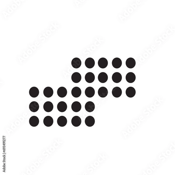 Fototapeta Dot Geometric 
