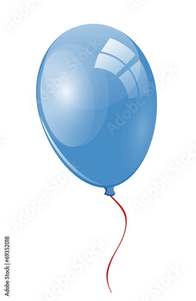 Obraz Blauer Luftballon