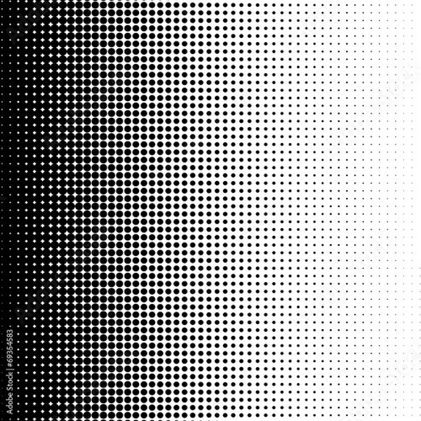 Fototapeta Halftone dots background