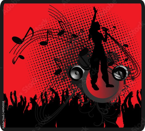 Fototapeta music bakground