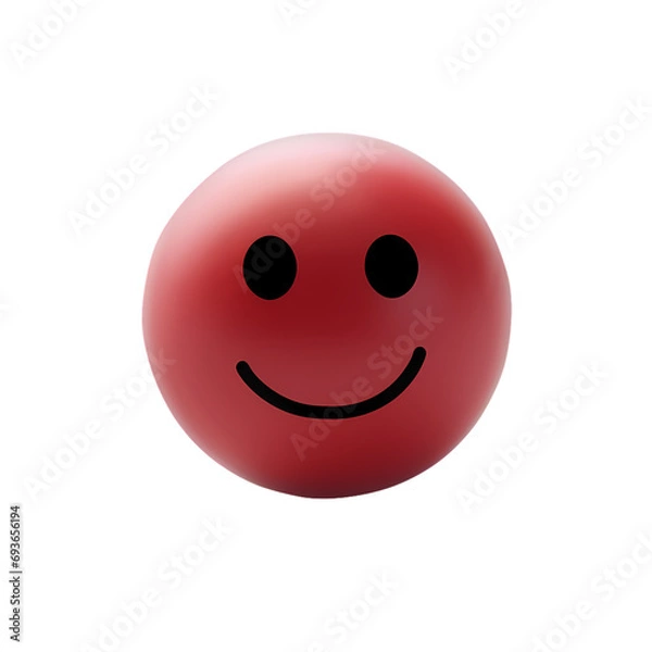 Obraz Stress ball model isolated on transparent background