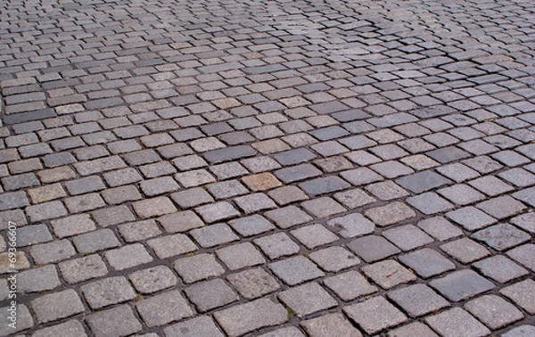 Obraz gray paving slabs