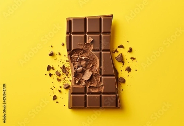 Obraz chocolate and nuts Generating By AI Technology