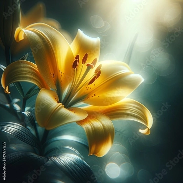 Obraz Abstract background with stars