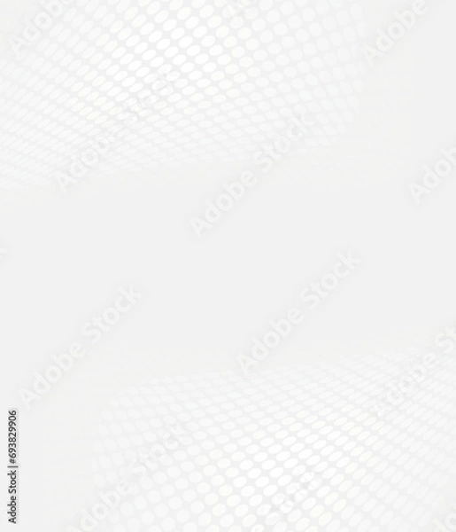 Obraz White & grey abstract perspective background.