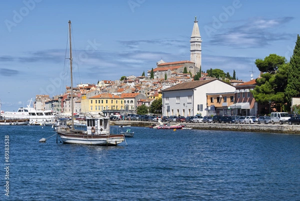 Fototapeta Città di Rovinj Istria Croazia