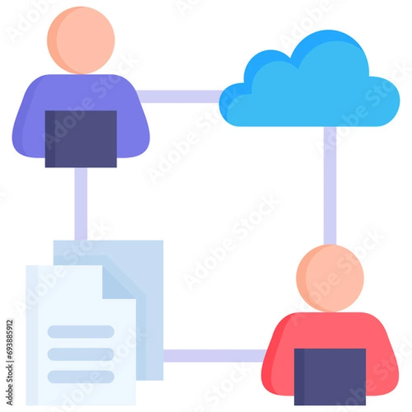 Obraz Team Collaboration Tool Icon