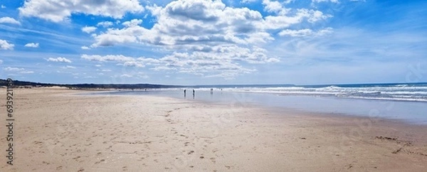 Obraz beach and blue sky