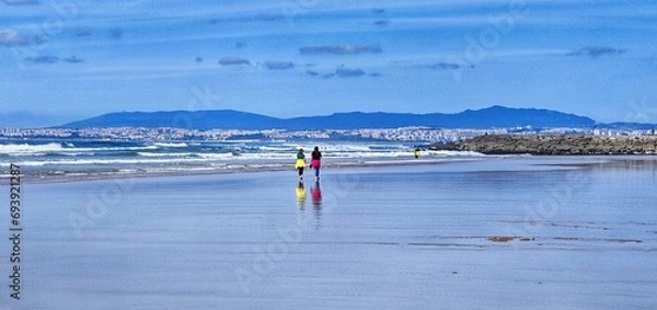 Obraz child on the beach
