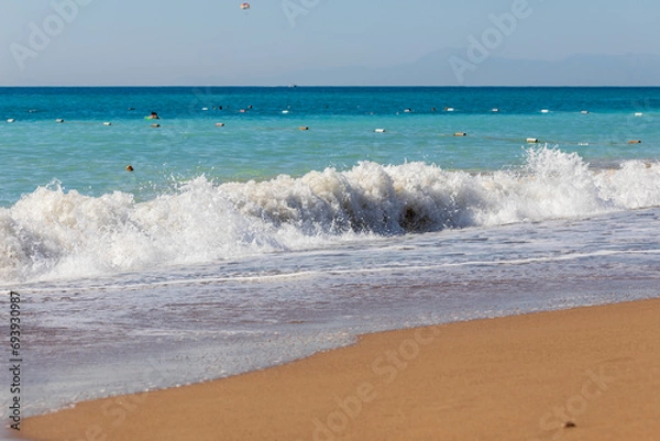 Obraz Turquoise water of the Aegean Sea, Turkish Riviera