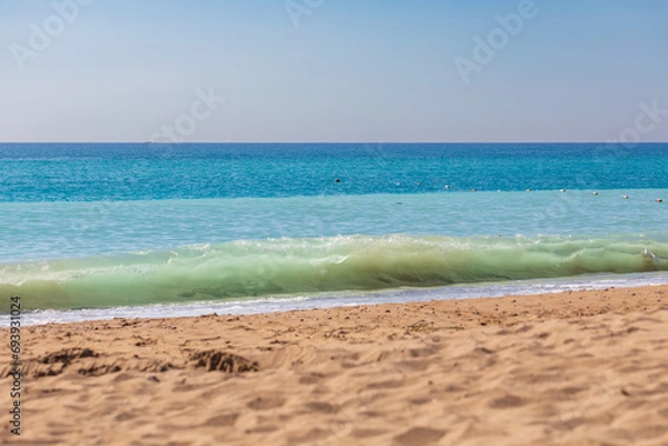 Obraz Turquoise water of the Aegean Sea, Turkish Riviera