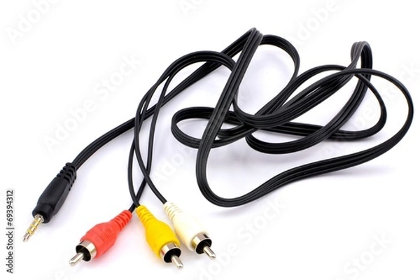 Obraz kabel jack-cinch