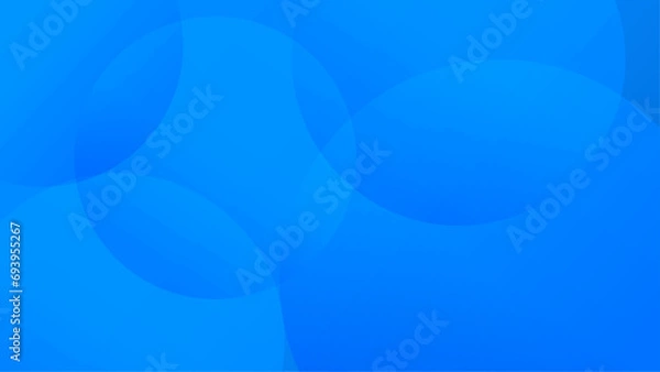 Fototapeta Blue abstract background with shapes
