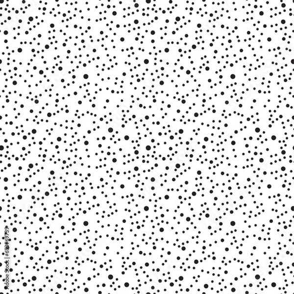 Fototapeta Simple seamless pattern with dots that resembles a constellation of stars