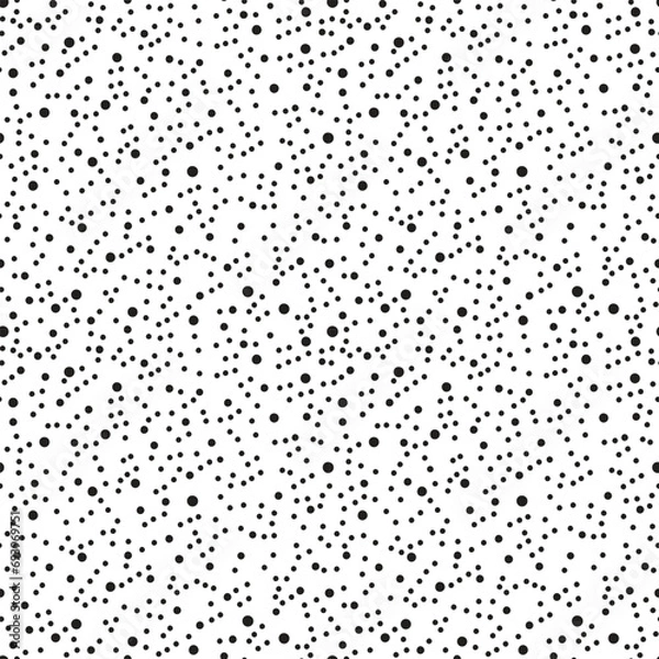 Fototapeta Simple seamless pattern with dots that resembles a constellation of stars