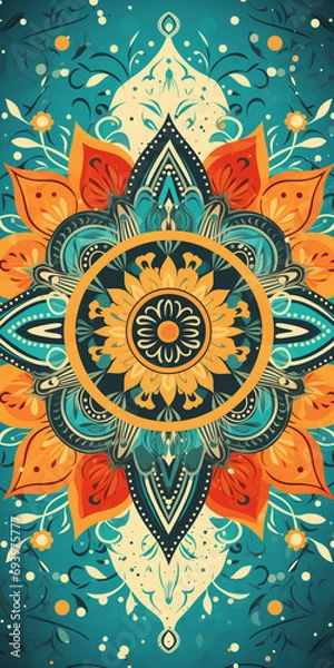 Obraz Buntes Mandala