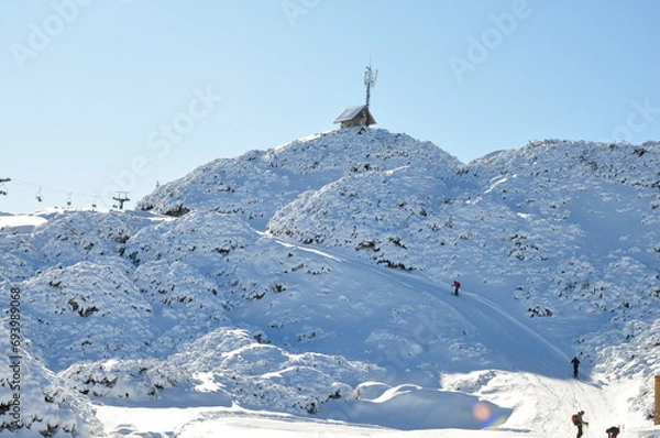 Obraz winter mountain landscape