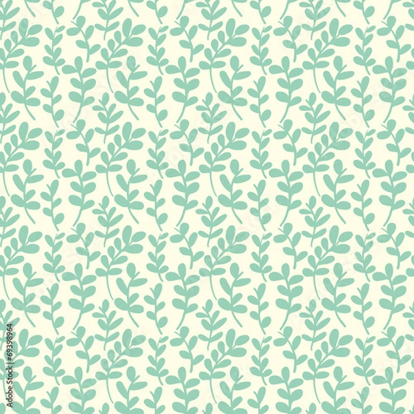 Obraz Seamless leaves pattern