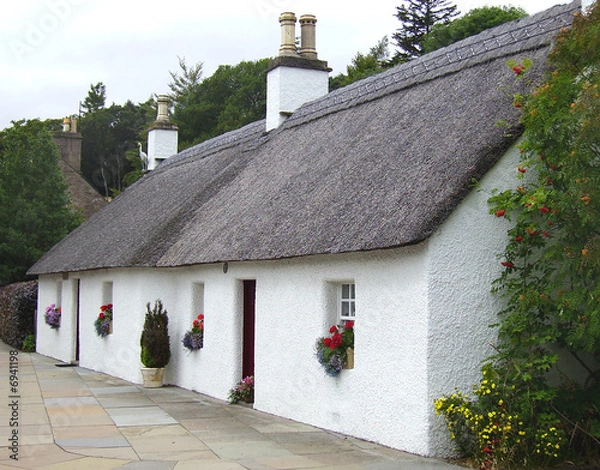 Fototapeta angus cottages
