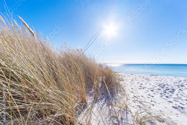Fototapeta Wejście na plażę słońce morze ocean