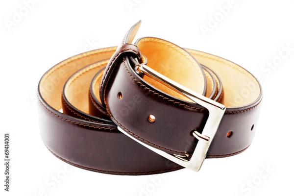 Fototapeta belt twisted into a ring