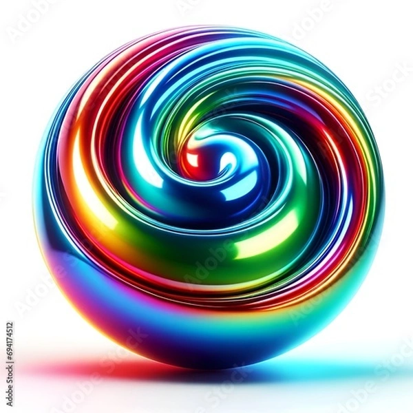 Fototapeta Colorful Swirl